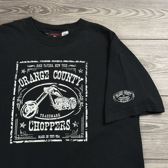 Vintage Y2K Orange County Choppers Biker T Shirt - Picture 2 of 4